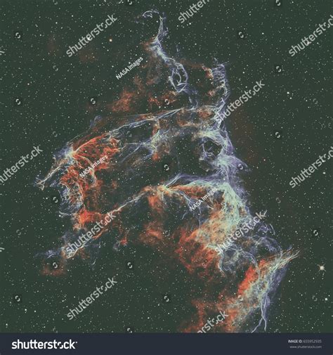 Veil Nebula Witchs Broom Nebula Cloud Stock Photo 655952935 Shutterstock