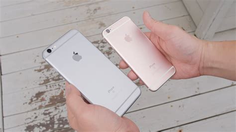 Apple Iphone 6s Vs 6s Plus Dual Unboxing And Comparison Rose Gold