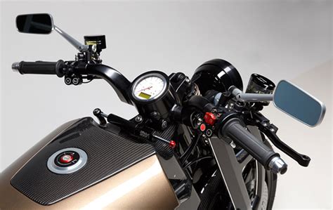 Renard Gt Motorcycle Features Carbon Fiber Monocoque Reinforced With