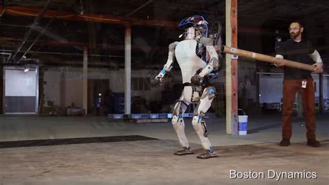 Boston Dynamics New Atlas Robot Cant Be Pushed Around Cbs News