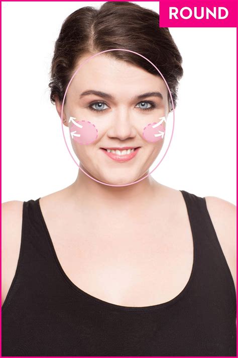 the best way to apply blush according to your face shape how to apply blush round face makeup