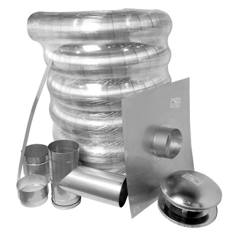 Supervent 6 Inch X 35 Ft Stainless Steel Complete Liner Kit The Home