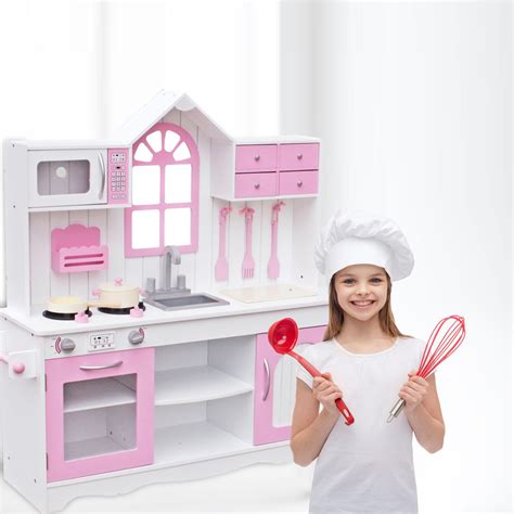 Maybe you would like to learn more about one of these? Pretend Play Kitchen Set for Girls, Kids Kitchen Playset w ...