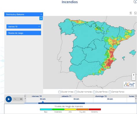 Aemet On Twitter La Subida De Temperaturas Y El Viento Fuerte Dispara