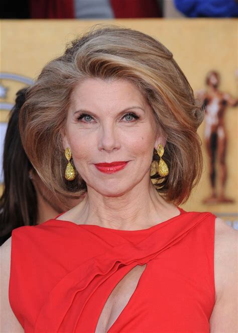 Perfect Hair For A Woman Of Her Age Christine Baranski I Wanna Look