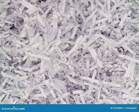 Shredded Documents Stock Image Image Of Chop Junk Paperwork 10706841
