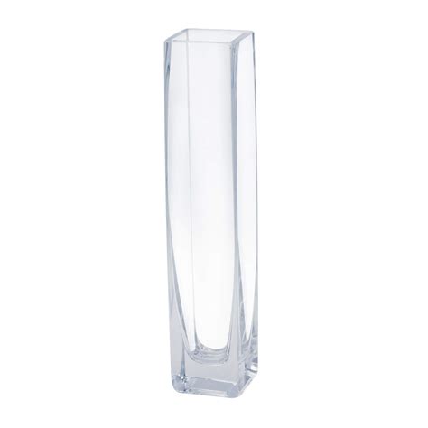 Tall Square Glass Vase Decor For You