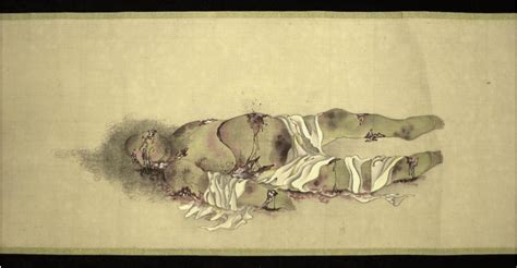 Contemplation Of A Decaying Corpse The Japanese Art Of Kusôzu Talkdeath