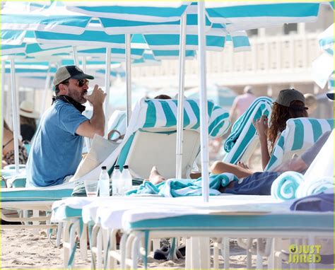 Jon Hamm Goes Shirtless For Beach Day With Girlfriend Anna Osceola