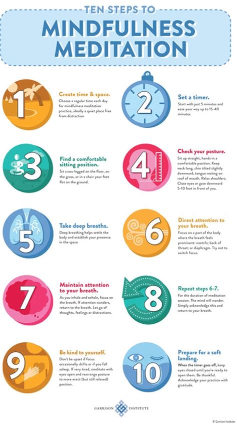 Infographic 10 Easy Steps To Master Meditation Oversixty