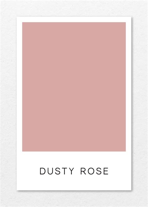 Dusty Rose Color Scheme 2022