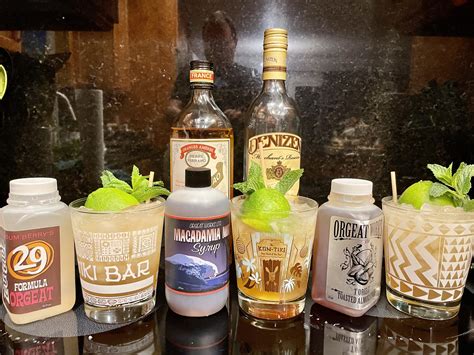 Orgeat Works Comparison The Search For The Ultimate Mai Tai