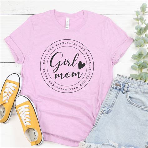 Girl Mom Shirt Mom Shirt Funny Mom T Shirt Mom Life Etsy