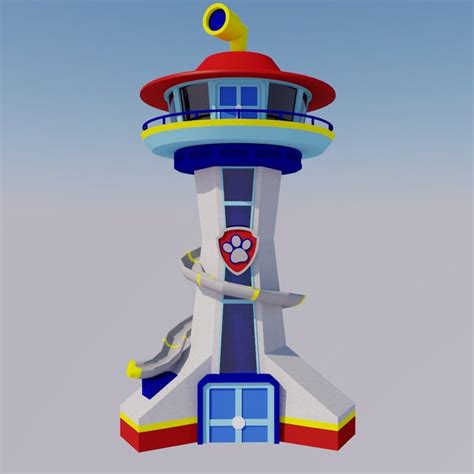 Paw Patrol Lookout Tower I Have A Two Year Old R3dprinting