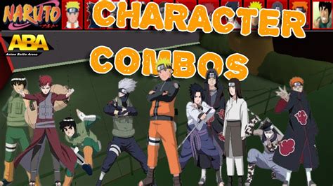 Naruto Combo Anime Battle Arena Roblox Youtube