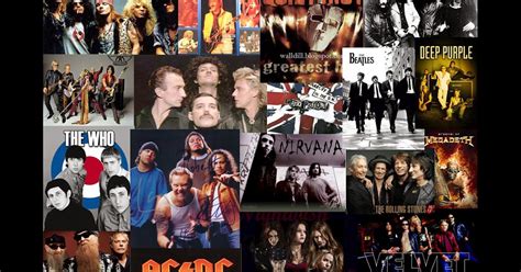 El Rock Las 35 Mejores Bandas De Rock De La Historia