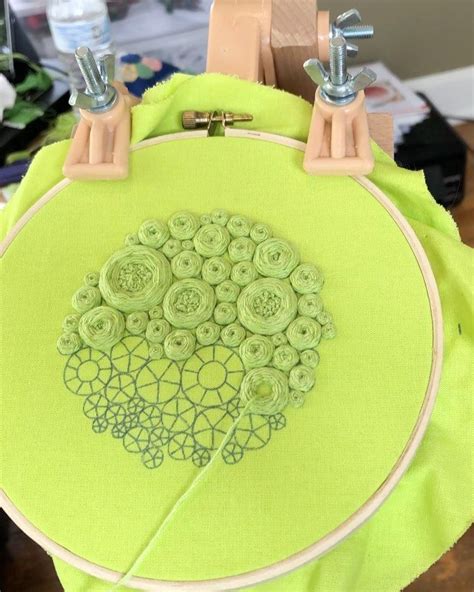 jennifer jones on instagram “some french knots while trying not to get my thread caught on my