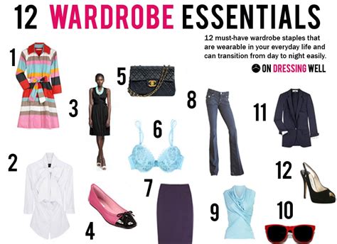 Womens Basic Wardrobe Essentials Wardobe Pedia
