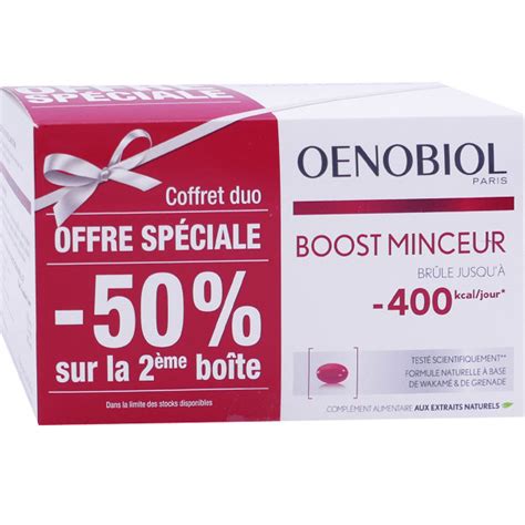 Oenobiol Boost Minceur Offre 2x90 Capsules