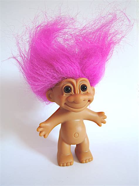 Russ Troll Pink Hair Lucky Troll Doll Magic Troll Etsy