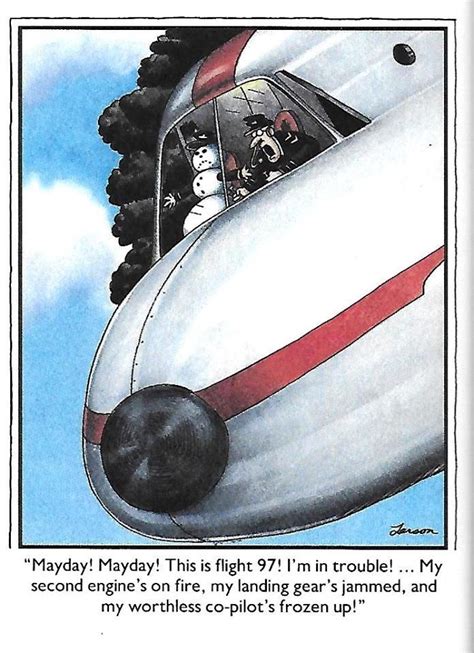 Aviationhumorairplanes Far Side Comics Far Side Cartoons Gary Larson