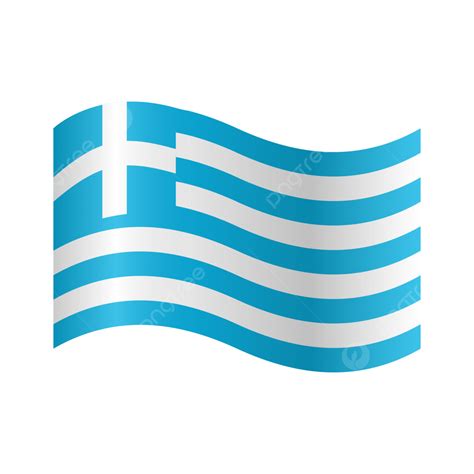 Ilustração Vetorial Realista De Bandeiras Da Grécia Png Grécia