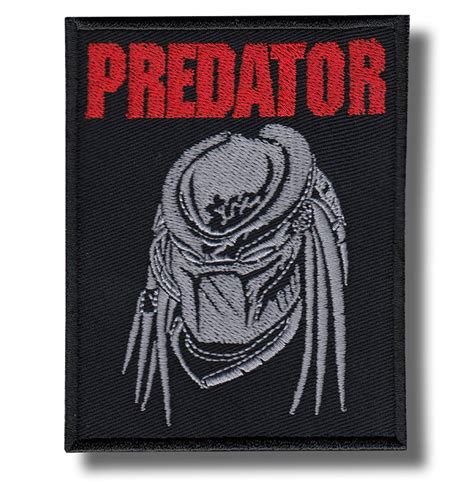 Predator Embroidered Patch 8x10 Cm Patch