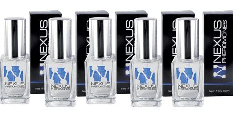 Nexus Pheromones Cologne To Attract Women 5 Bottles 1 Oz In Each