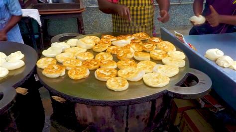 100kg Full Making Process Of Madurai Bun Parotta Indian Street Food Youtube