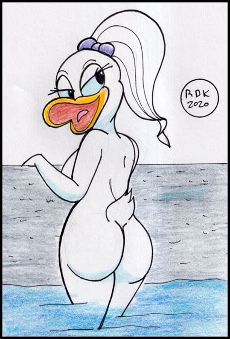Suggestive Artist Reddragonkan Daisy Duck Disney Bird