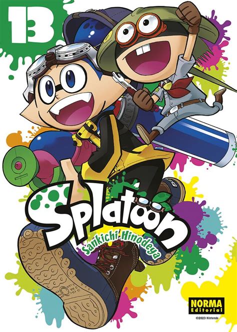 Filesplatoon Manga Vol 13 Es Front Cover Inkipedia The Splatoon