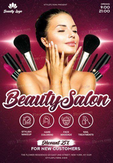 beauty salon psd flyer template business proposal examples massage treatment psd flyer