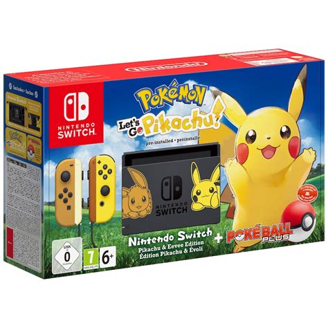 Nintendo Switch Pokémon Lets Go Pikachu Limited Edition Elgiganten