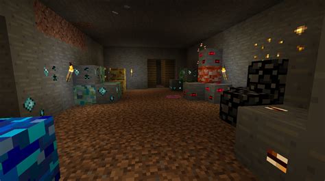 Animated Emissive Ores For Optifine Minecraft Texture Pack