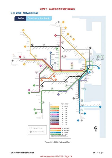 Sydneys Rail Future 2036 Network Map • Restore Inner West Line