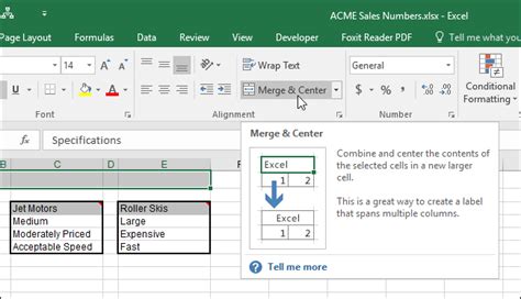 How To Center Text Across Multiple Cells In Excel