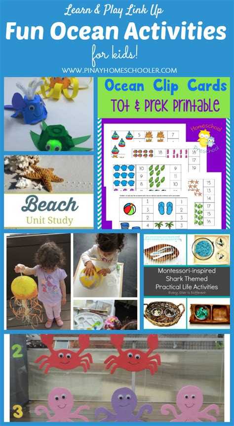 Fun Ocean Activities For Kids And Learn And Play Link Up The Pinay