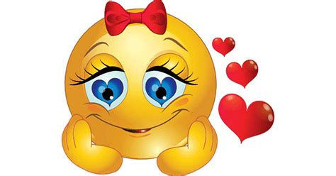 Girl Smiley In Love With Images Emoji Love Love Smiley