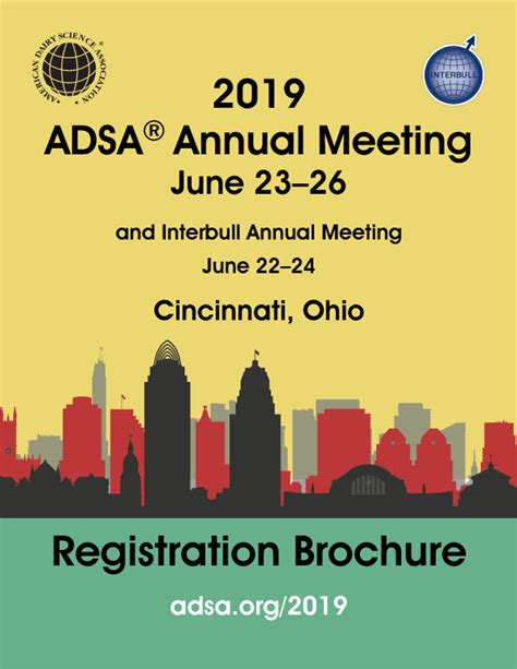 American Dairy Science Association Meetings 2019 Annual Meeting