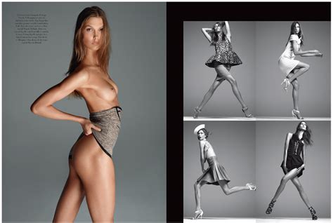 Karlie Kloss Goes Nude In Body By Kloss For Vogue Italia December