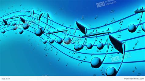 Blue Music Notes Backgrounds Wallpaper Cave