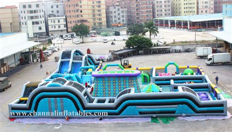 Huge Indoor Inflatable Playground Channal Inflatables