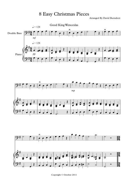 Some of the songs from this book can be found in the list below. 8 Easy Christmas Pieces For Double Bass And Piano By ...
