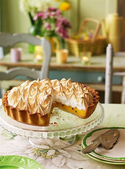 These zesty lemon cookie recipes make for easy, delicious treats to bring to a bake sale or serve at a party. Lemon & Granadilla Meringue Pie - Good Housekeeping ...