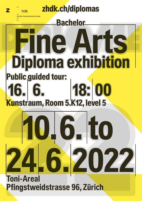 diploma exhibition bachelor fine arts zhdk ch