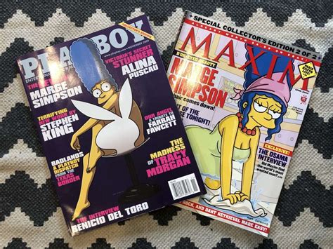 Marge Simpson S Brief Playbabe Career And The Possibilities Of A I Exploitation