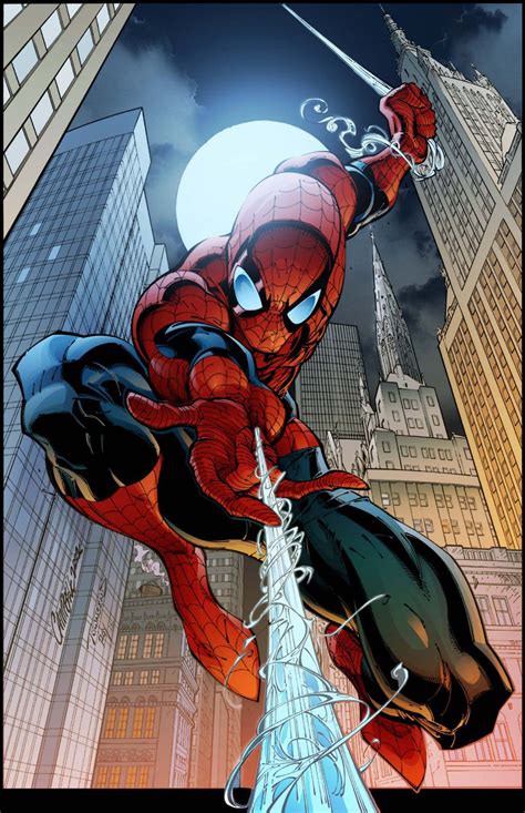 Spider Man Cover 7 By Timtownsend Colored Spiderman Art Spiderman