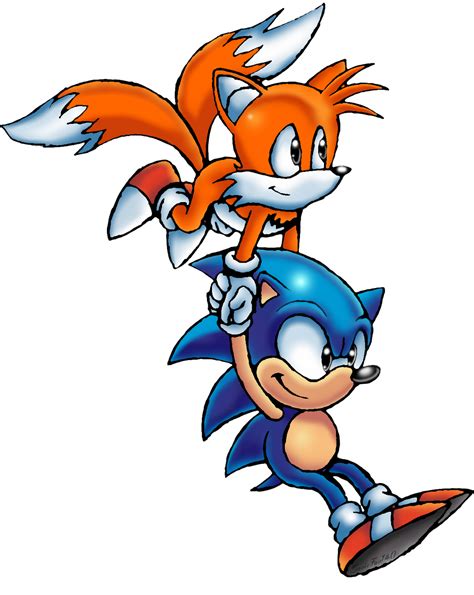Sonic And Tails Flying By Sonic140 On Deviantart