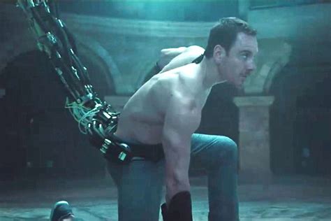 Michael Fassbender Reveals His Herculian Physique For Trailer Of