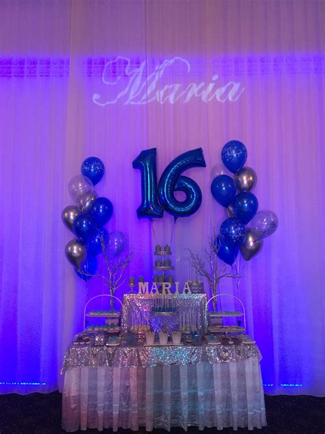 Pin By Tara Ware On Aaliyah Sweet 16 Sweet 16 Party Decorations